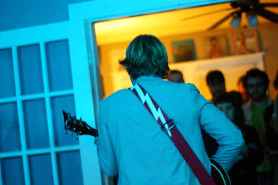 Luego at The Layabout, Craig Powell's house-turned-venue in Durham, N.C. Luego at The Layabout, Craig Powell's house-turned-venue in Durham, N.C.