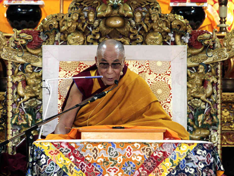 The Dalai Lama gives religious talks at the Tsuglakhang temple in Dharmsala, India, Monday, March 14, 2011. The Dalai Lama gives religious talks at the Tsuglakhang temple in Dharmsala, India, Monday, March 14, 2011.