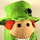 Leprechaun plushie. Leprechaun plushie.