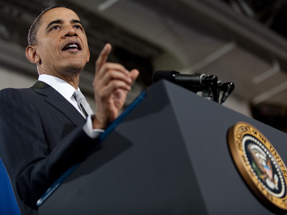 President Obama, shown delivering a speech in Virginia on Monday, promised two years ago to improve government transparency. A new study finds that so far, the administration has a mixed record.