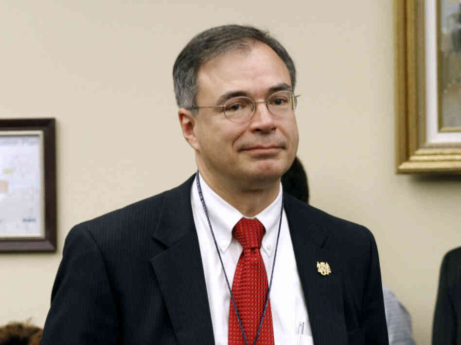 Rep. Andy Harris (R-MD) waits his turn on Capitol Hill last year in the lottery for office space. Rep. Andy Harris (R-MD) waits his turn on Capitol Hill last year in the lottery for office space.
