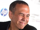 June 14, 2010 file photo: Comedian Gilbert Gottfried and "the Aflac duck." He's been the duck's commercial voice. June 14, 2010 file photo: Comedian Gilbert Gottfried and "the Aflac duck." He's been the duck's commercial voice.