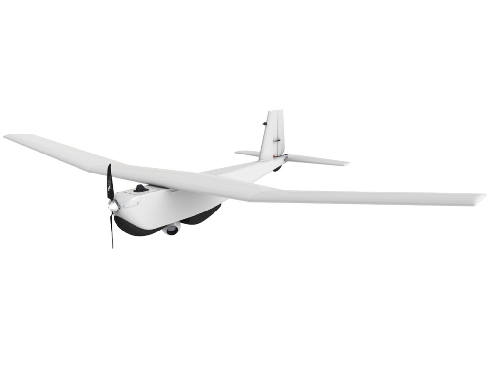 AeroVironment's Puma drone can fly up to 10,000 feet and can see as far as 12 miles.