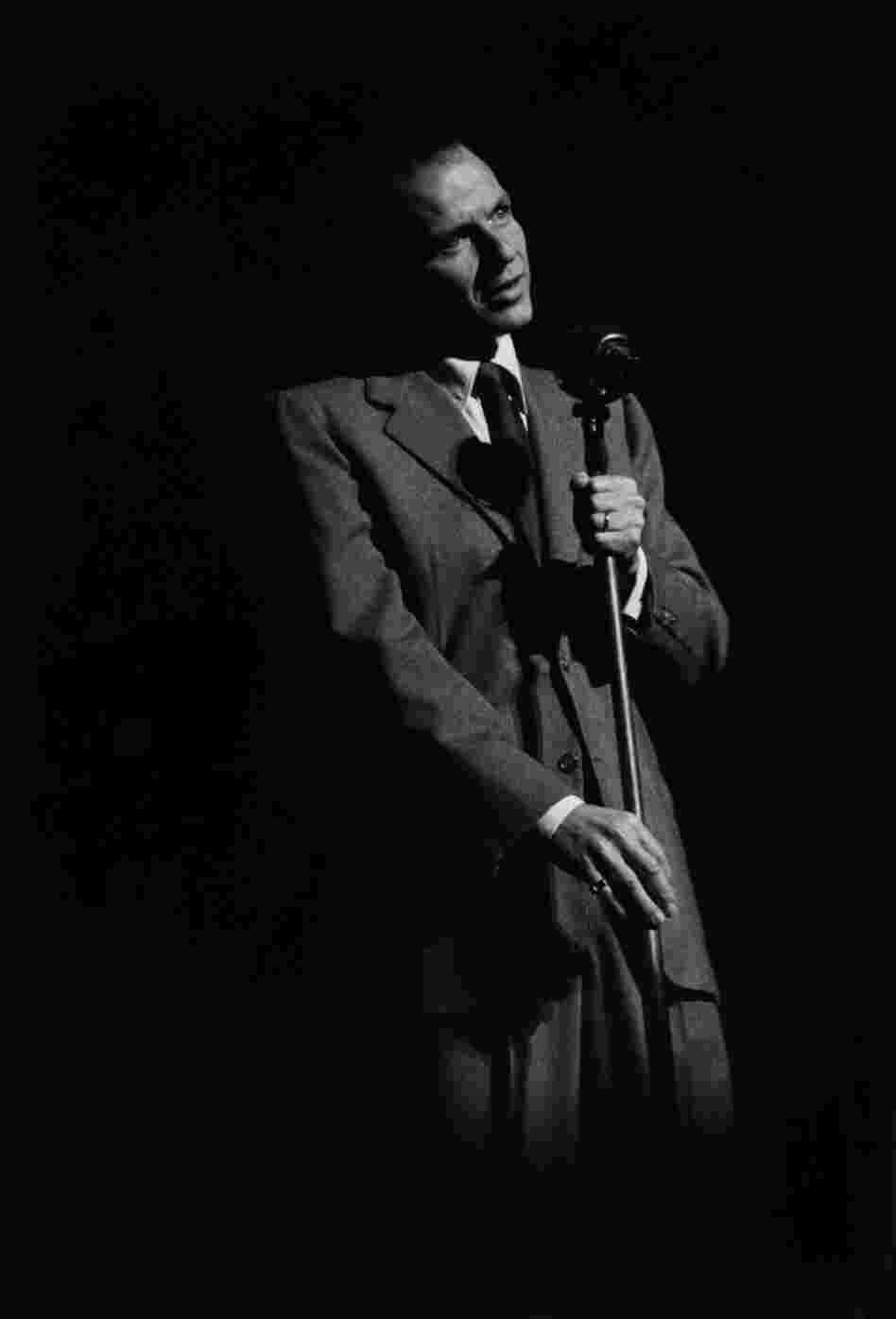American singer and actor Frank Sinatra, during a visit to Britain in 1953. American singer and actor Frank Sinatra, during a visit to Britain in 1953.