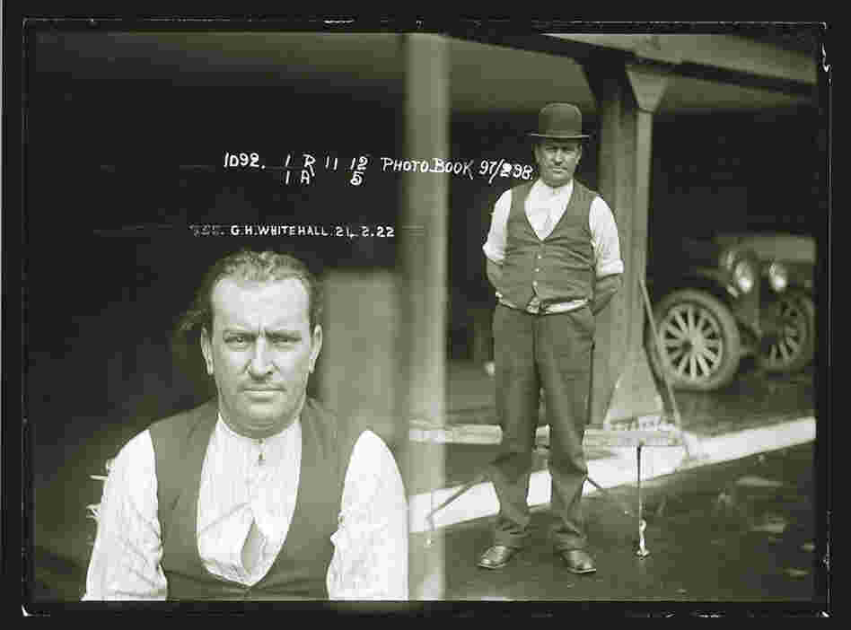 George Whitehall a carpenter, handed himself into the police after murdering his common-law wife, Ida Parker on Feb. 21 1922 at their home.