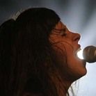 Le Butcherettes singer Teri Gender Bender. Le Butcherettes singer Teri Gender Bender.