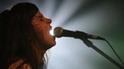 Le Butcherettes singer Teri Gender Bender. Le Butcherettes singer Teri Gender Bender.