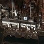 This satellite image of Japan showing damage after an Earthquake and Tsunami at the Daiichi nuclear power plant in Fukushima, Japan.
