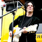 Jack White performs in front of his mobile record store, Third Man Records, at SXSW. Jack White performs in front of his mobile record store, Third Man Records, at SXSW.