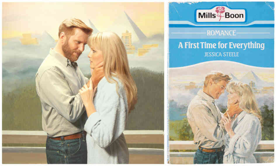 A re-creation of a book cover A re-creation of a book cover