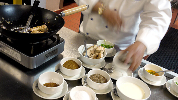 Chef Hemant Oberoi creates Indian dishes for maximum INDIA, a three-week festival at the Kennedy Center for the Performing Arts in Washington, D.C. "Cooking is like love," Oberoi writes in his cookbook, The Masala Art. "Once you are in a relationship with food, you either put your heart and soul into it, or leave it altogether."