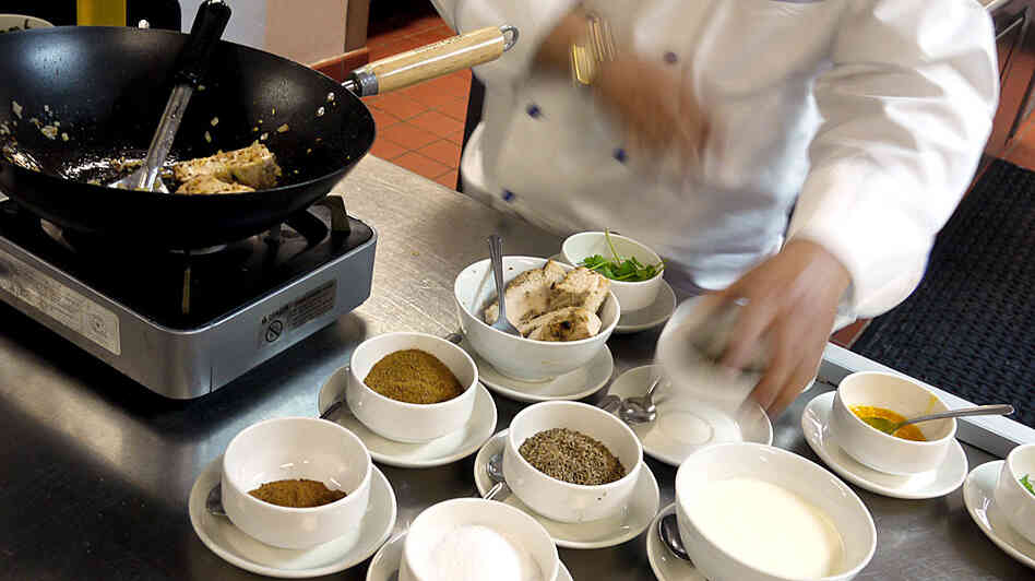 Chef Hemant Oberoi creates Indian dishes for maximum INDIA, a three-week festival at the Kennedy Center for the Performing Arts in Washington, D.C. "Cooking is like love," Oberoi writes in his cookbook, The Masala Art. "Once you are in a relationship with food, you either put your heart and soul into it, or leave it altogether."