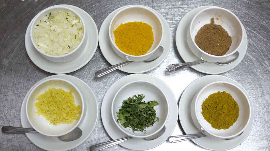 Flavorful spices are at the heart of Indian cooking. "Garam masala is a magical powder," Oberoi says.