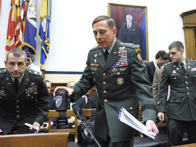 Gen. David Petraeus on Capitol Hill, Wednesday, March 16, 2011.