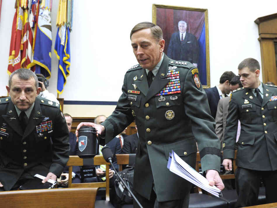 Gen. David Petraeus on Capitol Hill, Wednesday, March 16, 2011.