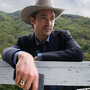 Timothy Olyphant plays Raylan Givens, a present-day U.S. marshal with Wild West inclinations on the FX series Justified.