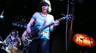 Janet Weiss and Carrie Brownstein (right) of WILD FLAG perform at The Parish in Austin, Texas. Janet Weiss and Carrie Brownstein (right) of WILD FLAG perform at The Parish in Austin, Texas.