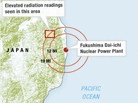 Map of Fukushima Dai-ichi nuclear power plant Map of Fukushima Dai-ichi nuclear power plant