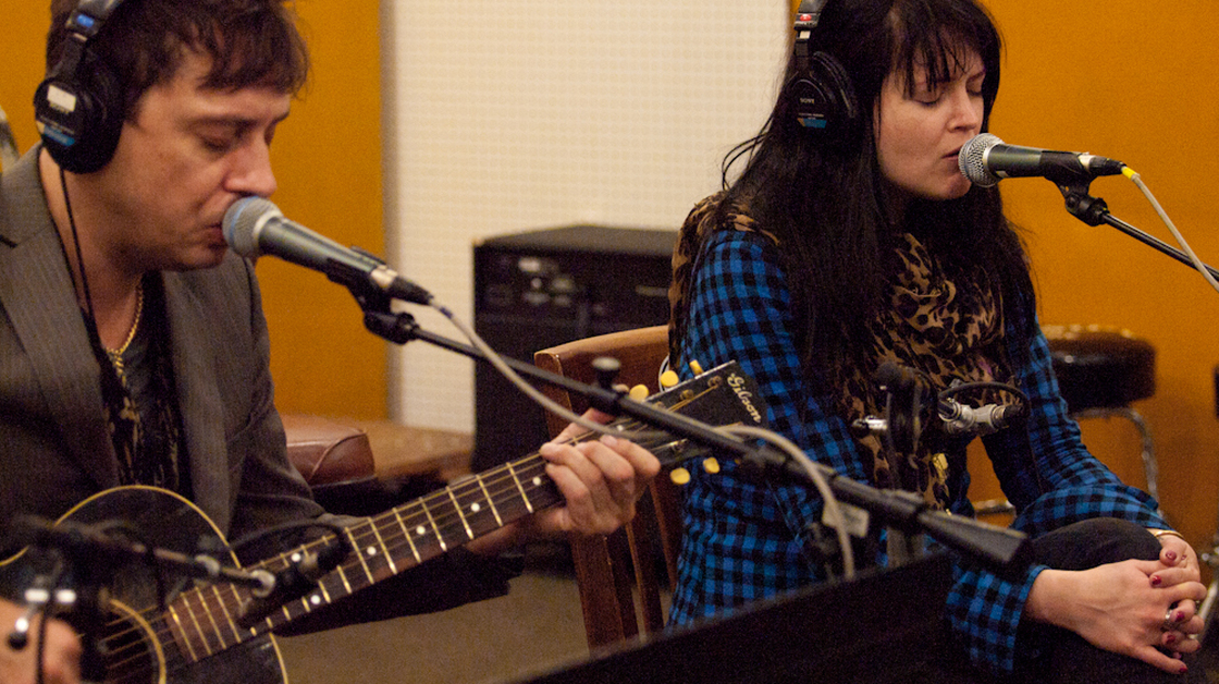 The Kills perform an intimate studio session on KUT during the first day of SXSW.
