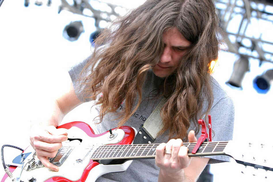 Kurt Vile didn't let the jerks who stole his gear on Friday night affect his show at Auditorium Shores on Saturday. 