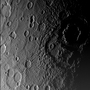 The surface of Mercury is seen in a picture taken by NASA's Messenger spacecraft as it approached the planet during a fly-by on January 14, 2008. The image was taken about 11,000 miles from the planet and shows a region 300 miles across. The surface of Mercury is seen in a picture taken by NASA's Messenger spacecraft as it approached the planet during a fly-by on January 14, 2008. The image was taken about 11,000 miles from the planet and shows a region 300 miles across.