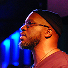 Orrin Evans leads the Captain Black Big Band at Winter Jazzfest 2011. Orrin Evans leads the Captain Black Big Band at Winter Jazzfest 2011.