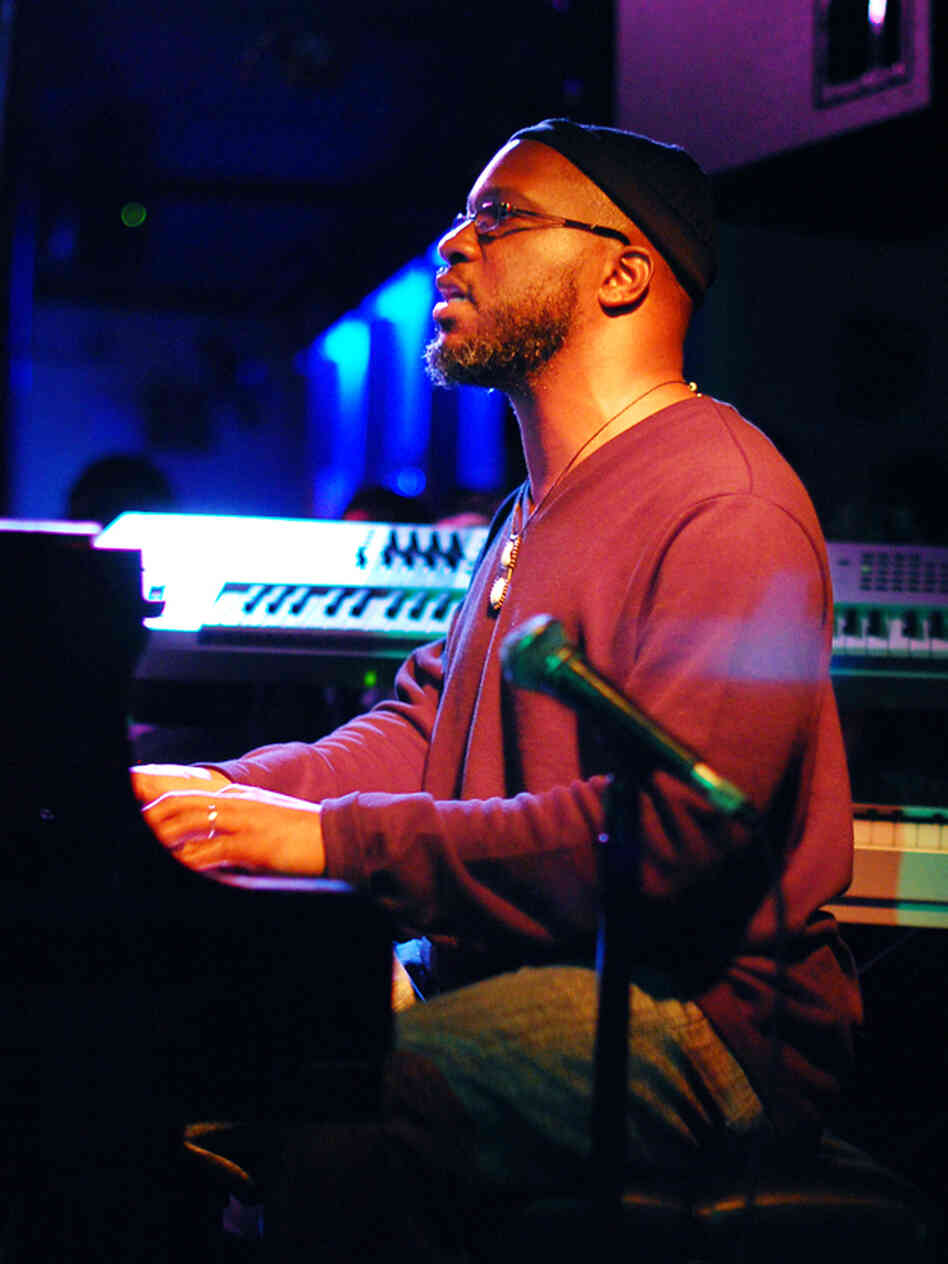 Orrin Evans leads the Captain Black Big Band at Winter Jazzfest 2011. Orrin Evans leads the Captain Black Big Band at Winter Jazzfest 2011.