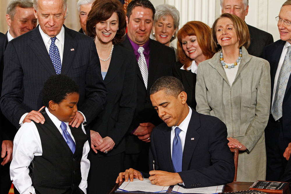 President Obama signed the Patient Protection and Affordable Care Act on March 23, 2010.