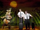 Rema Webb, Andrew Rannells, Josh Gad Rema Webb, Andrew Rannells, Josh Gad