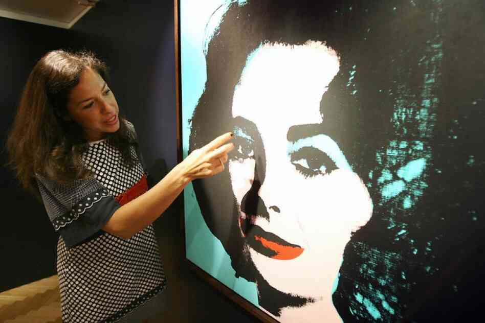 During her career, Taylor became an icon of beauty and super-stardom. In the 1960s, Andy Warhol painted a series of portraits of Taylor. 