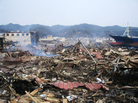 The devastation in Ofunato, Japan, after the tsunami roared through. The devastation in Ofunato, Japan, after the tsunami roared through.
