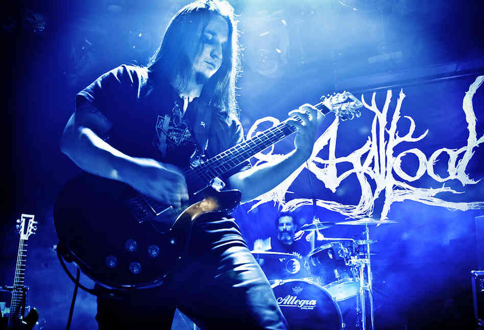 Agalloch performing live at Le Poisson Rouge in New York City, March 22, 2011.