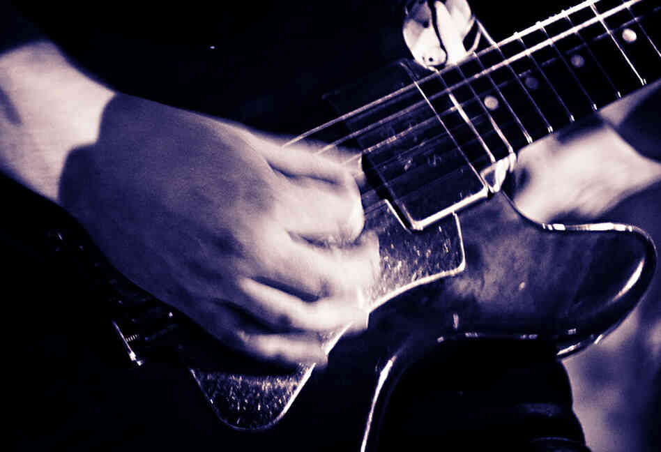 Agalloch performing live at Le Poisson Rouge in New York City, March 22, 2011.