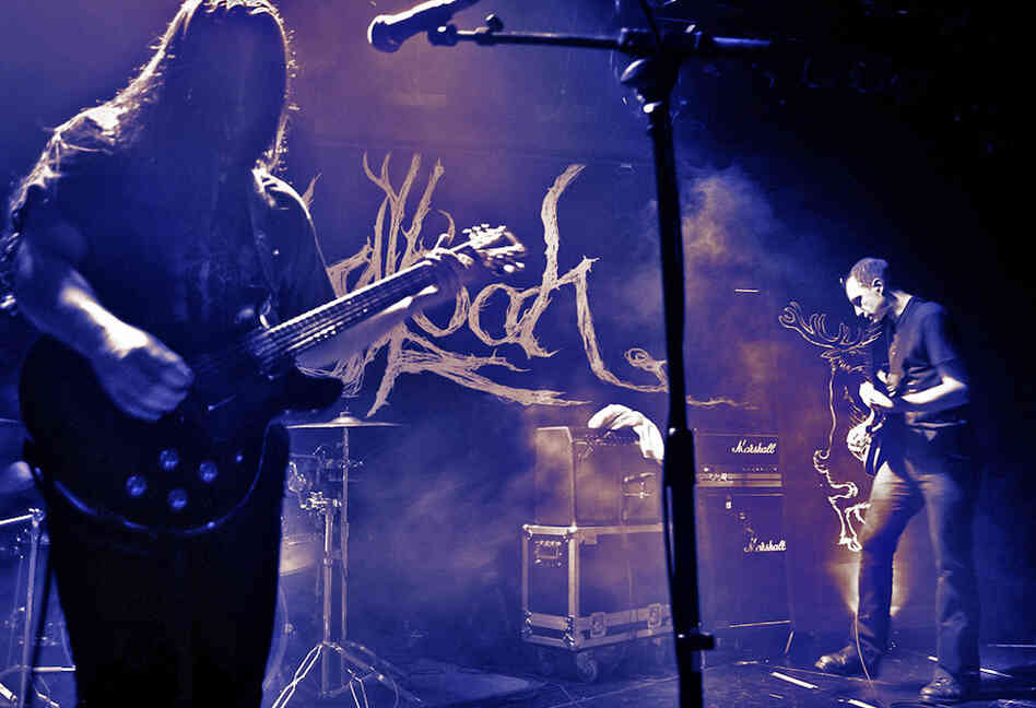 Agalloch performing live at Le Poisson Rouge in New York City, March 22, 2011.