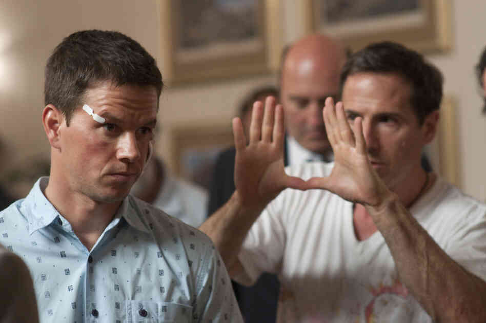 Mark Wahlberg (left) plays boxer Micky Ward in David O. Russell's 'The Fighter.'