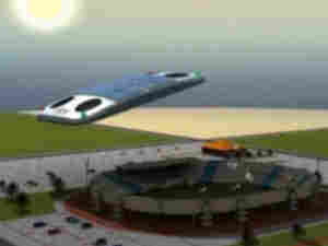 University of Qatar's engineering department designed an artificial "cloud." University of Qatar's engineering department designed an artificial "cloud."