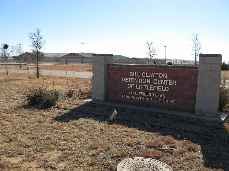 The 372-bed Bill Clayton Detention Center is a medium-security prison that is currently sitting empty in Littlefield, Texas.