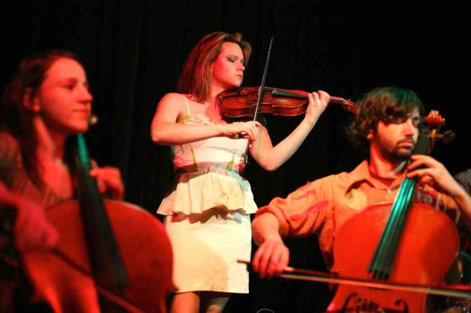 Lost in the Trees, performing live at the Black Cat in Washington, D.C. Monday, March 28, 2011.