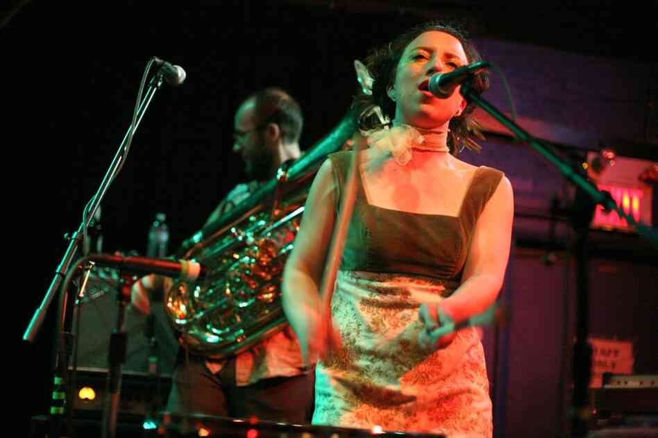 Lost in the Trees, performing live at the Black Cat in Washington, D.C. Monday, March 28, 2011.