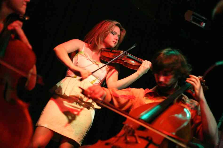 Lost in the Trees, performing live at the Black Cat in Washington, D.C. Monday, March 28, 2011.
