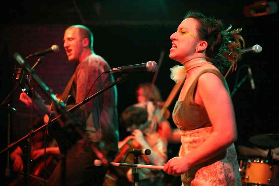 Lost in the Trees, performing live at the Black Cat in Washington, D.C. Monday, March 28, 2011.