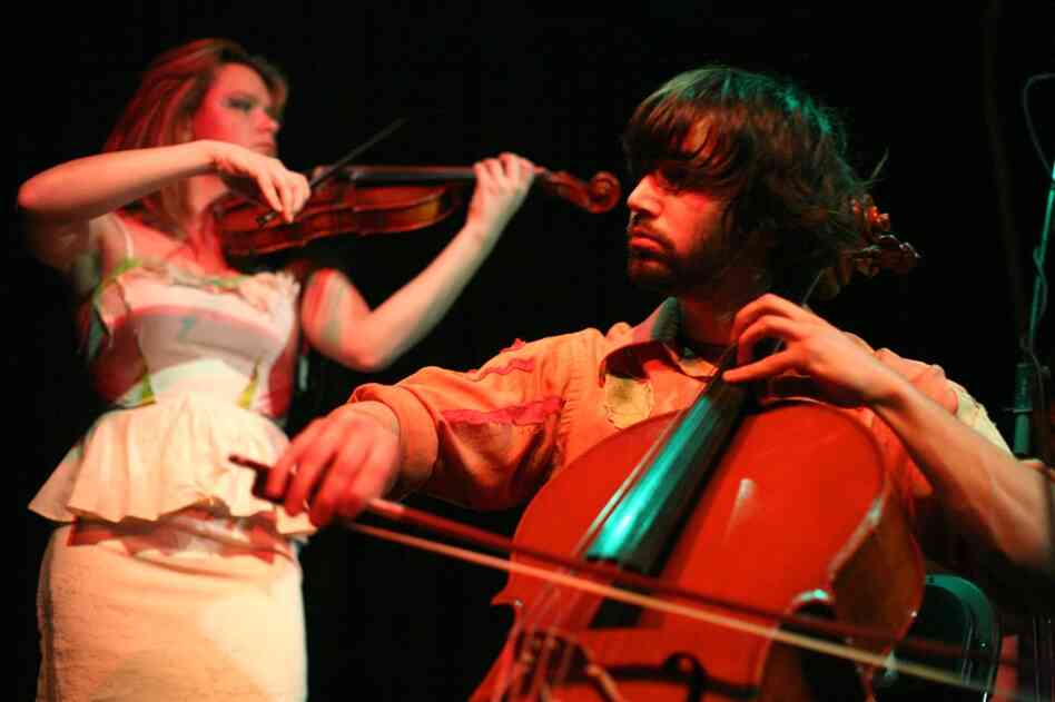 Lost in the Trees, performing live at the Black Cat in Washington, D.C. Monday, March 28, 2011.
