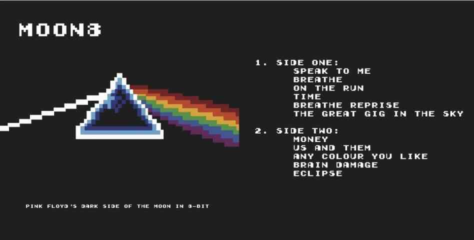 Dark Side of the Moon 8-Bit remake