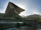 Estadio Municipal de Braga, designed by Eduardo Souto de Moura. Estadio Municipal de Braga, designed by Eduardo Souto de Moura.