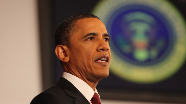 President Obama pointed to humanitarian and moral reasons to justify U.S. military action in Libya.