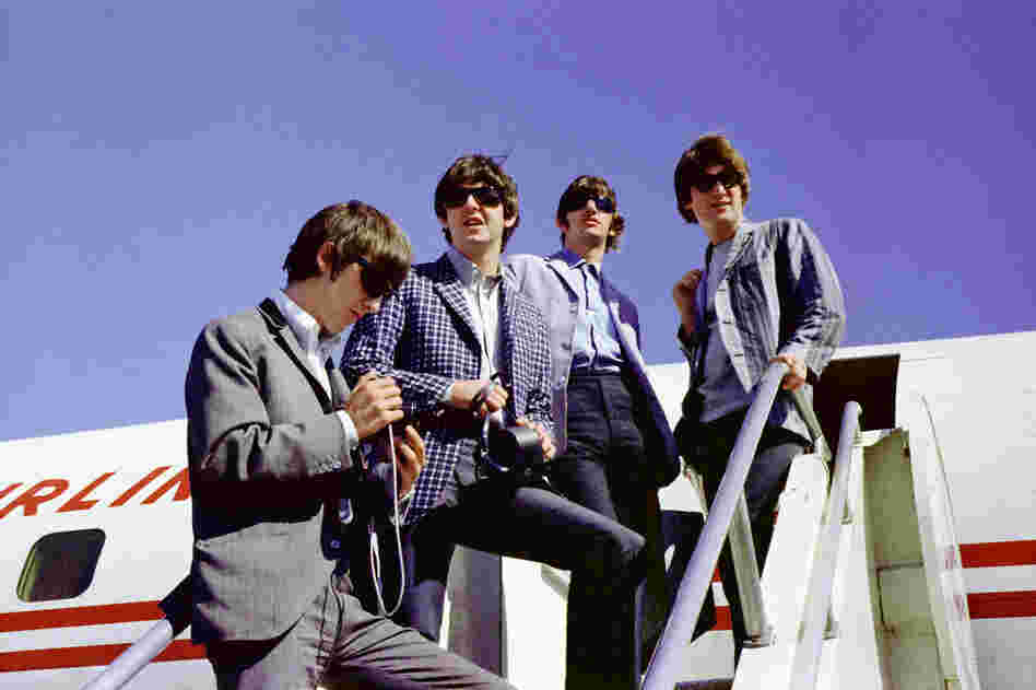 At Seattle-Tacoma airport, The Beatles boarded their chartered plane bound for Vancouver to give their first-ever Canadian concert, at the Empire Stadium, on Aug. 22, 1964. It would be the fourth show on their first U.S. tour.