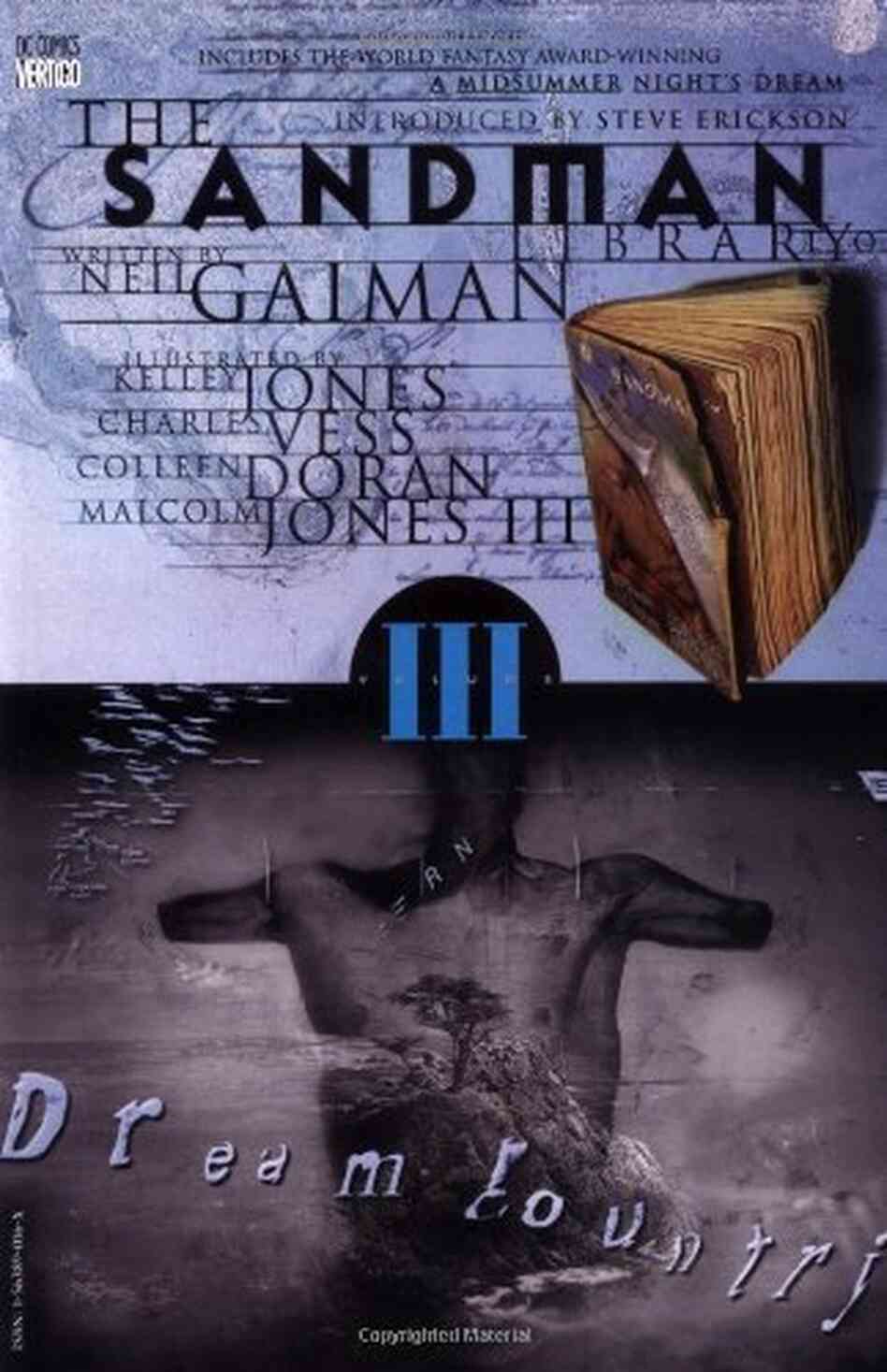 The cover of The Sandman, Volume 3: Dream Country. The cover of The Sandman, Volume 3: Dream Country.