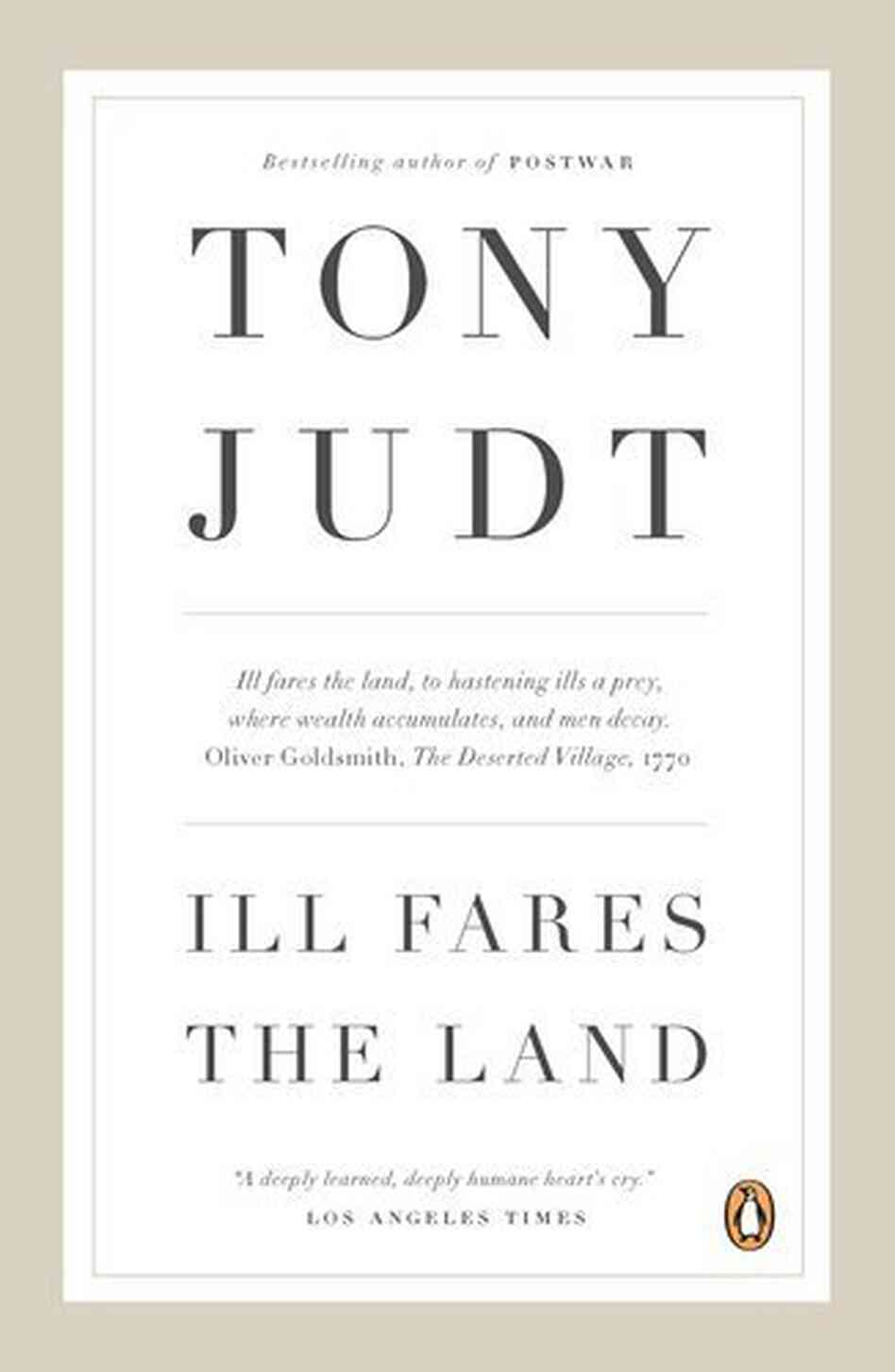 Ill Fares the Land Ill Fares the Land