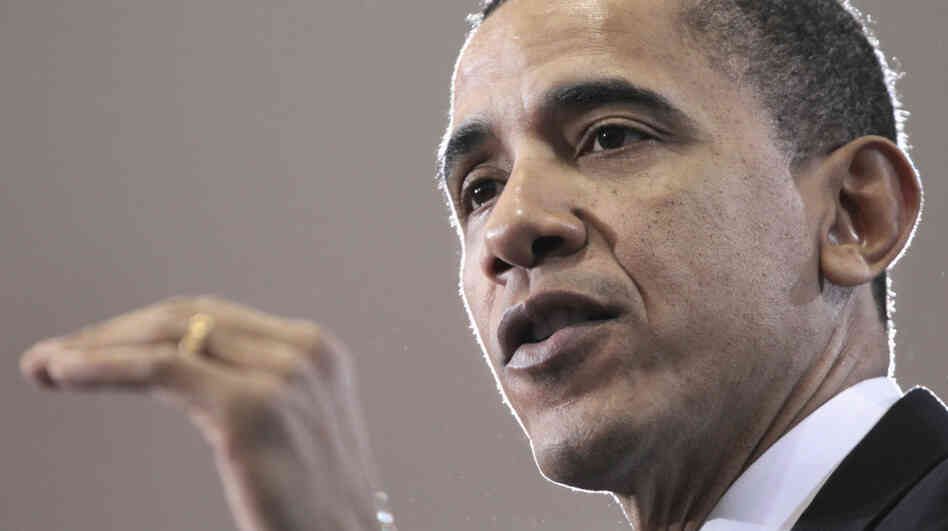 President Obama gestures during his speech on America's energy security, Wednesday, March 30, 2011, at McDonough Gymnasium at Georgetown University