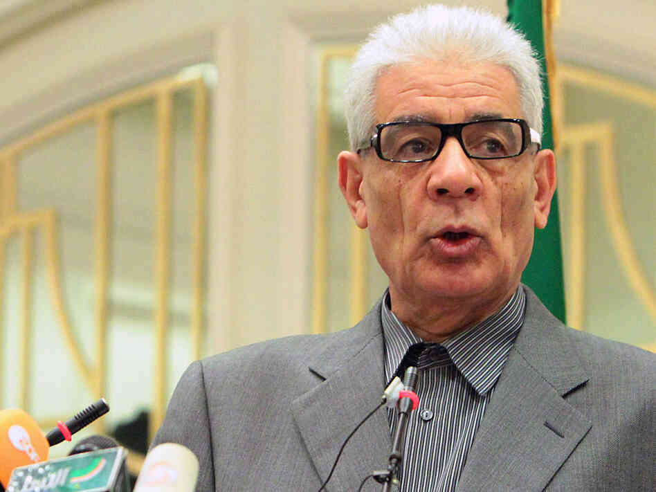 Libyan Foreign Minister Moussa Koussa speaks during a press conference in Tripoli on March 19. Koussa arrived in Britain on March 30, and told the British government that he was resigning from his post. Libyan Foreign Minister Moussa Koussa speaks during a press conference in Tripoli on March 19. Koussa arrived in Britain on March 30, and told the British government that he was resigning from his post.